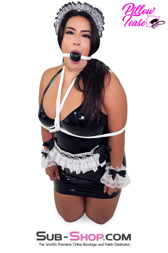 Headband 1876AE      Frilly Maid Lace Headband