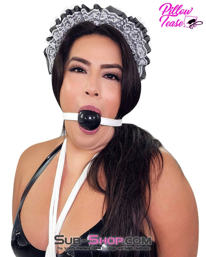 Headband 1876AE      Frilly Maid Lace Headband