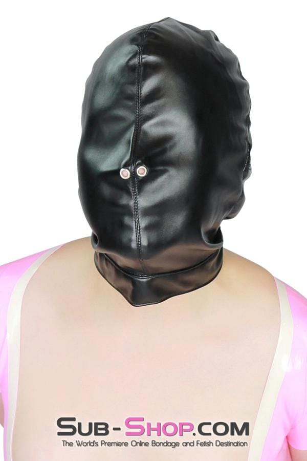 Hoods 8984DL      Full Face Slave Punishment Bondage Hood