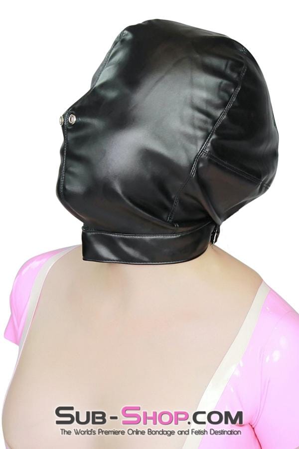 Hoods 8984DL      Full Face Slave Punishment Bondage Hood