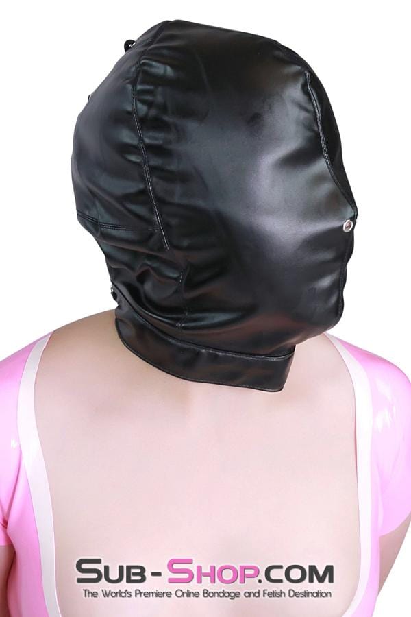 Hoods 8984DL      Full Face Slave Punishment Bondage Hood