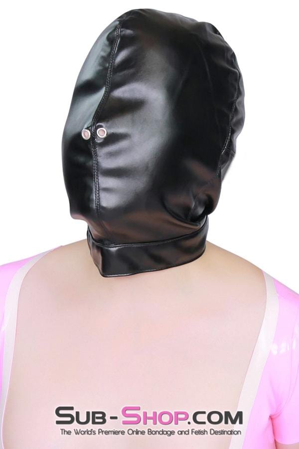 Hoods 8984DL      Full Face Slave Punishment Bondage Hood