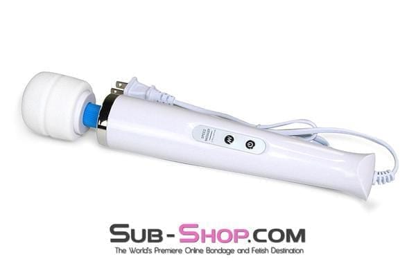 Massager 6959R      10 Speed Magic Wand Massager, White