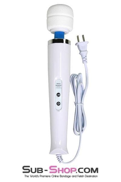 Massager 6959R      10 Speed Magic Wand Massager, White