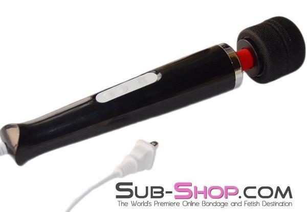 Massager 9079RS       30 Speed Multi-Function Magic Wand Massager, Black