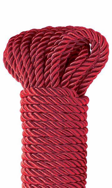 MEGA Deal 0185P      Deluxe Silky Rope, 32 Ft., Red - LAST CHANCE - Final Closeout!