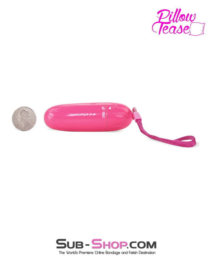 MEGA Deal 0453M      Classic Pink Mini Vibrating Sex Bullet - LAST CHANCE - Final Closeout!