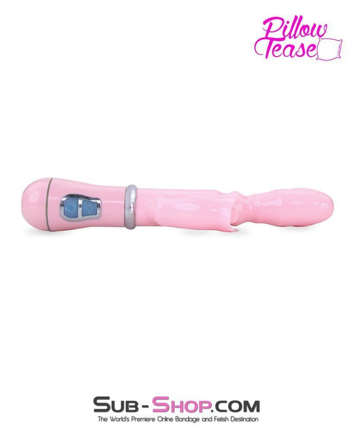 MEGA Deal 0469E      Clit Licker Pink 12 Function Demi Vibe - LAST CHANCE - Final Closeout!