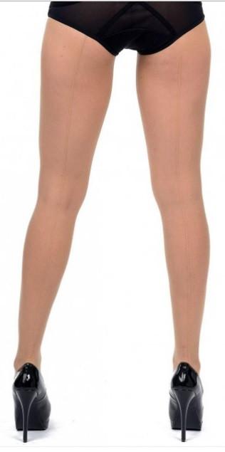 MEGA Deal 0949L      Nude Back Seamed Pantyhose - LAST CHANCE - Final Closeout!