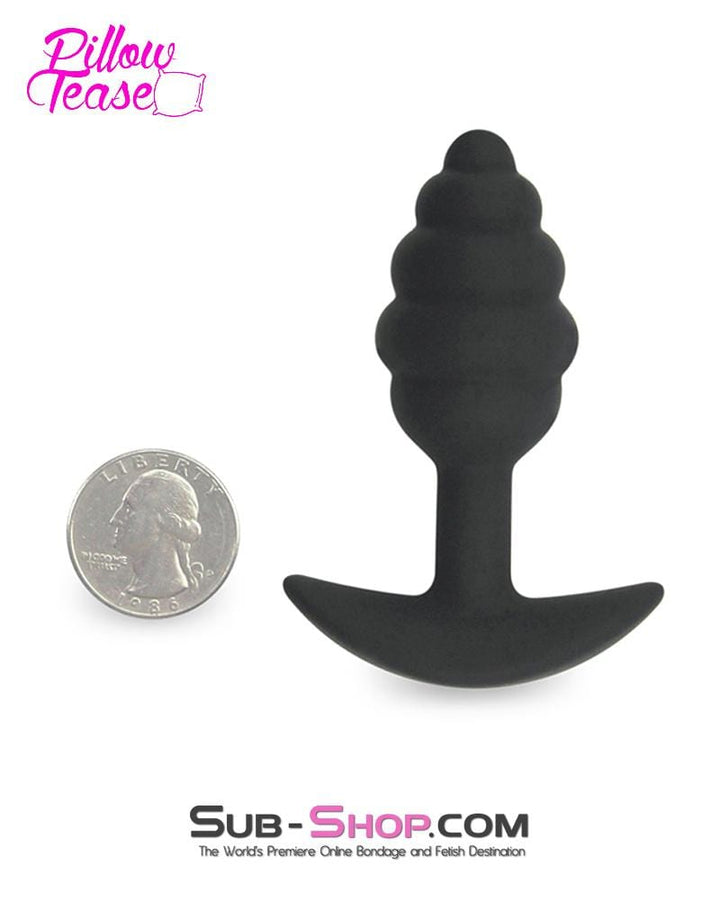 MEGA Deal 1673M      Mini Screw Silicone Butt Plug - LAST CHANCE - Final Closeout!