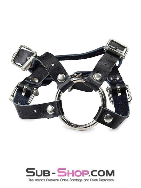 MEGA Deal 1781DL       Leather Balls & All Buckling Cock Ring Set - MEGA Deal