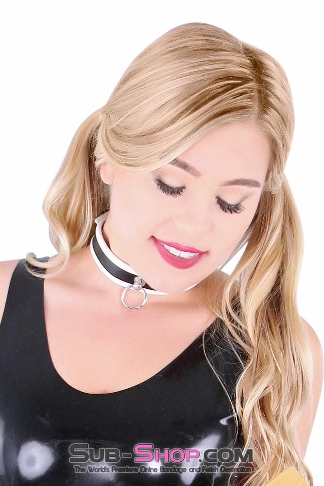 MEGA Deal 1852RS      White Trimmed Kitten Collar - MEGA Deal