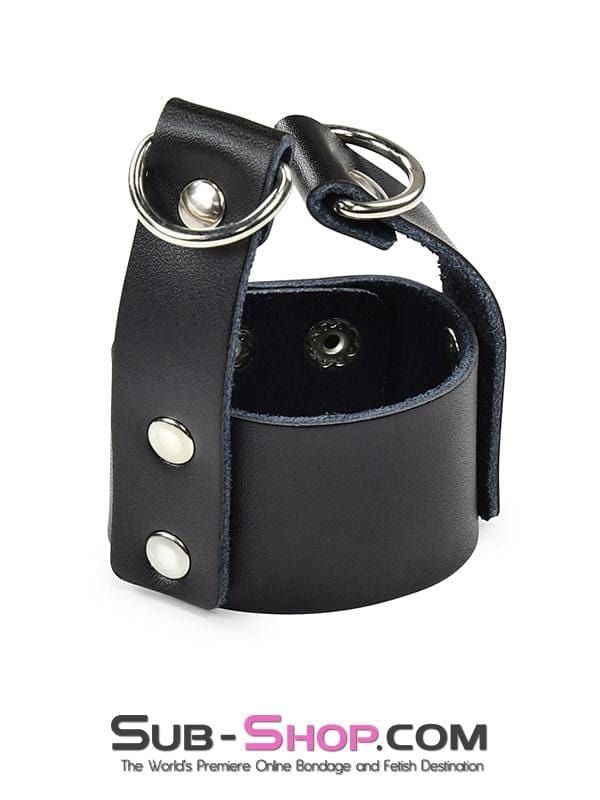 MEGA Deal 1937DL      Ball Stretcher Strap With Weight or Lead Rings, 1 3/8” - MEGA Deal