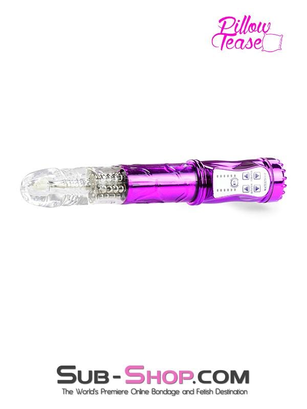 MEGA Deal 2207M      Soft Vibrator with Rotating Beads and Vibrating Anal Tail - LAST CHANCE - Final Closeout!