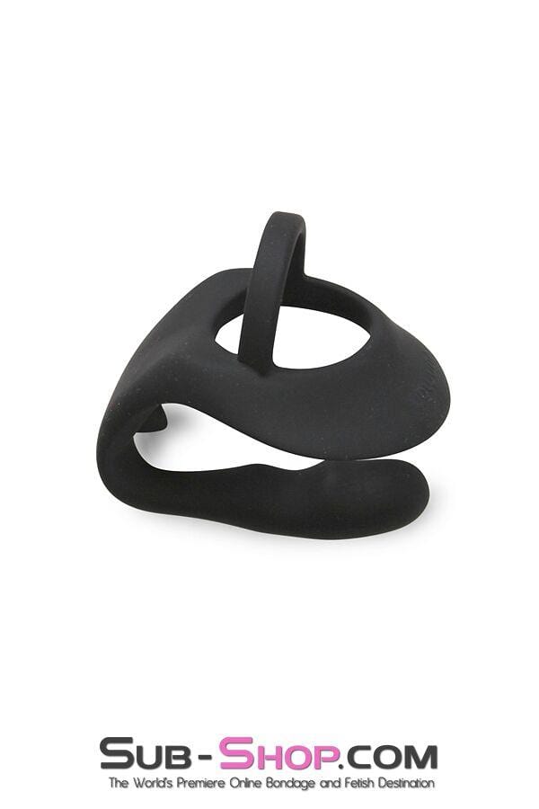 MEGA Deal 2390M      Prostate Plug with Stay Harder Cock and Balls Rings - LAST CHANCE - Final Closeout!