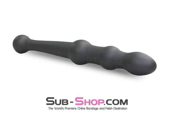 MEGA Deal 2715M      Mini Slim Beginner’s Double Ended Silicone Anal Dildo - LAST CHANCE - Final Closeout!