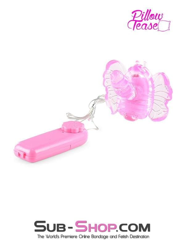 MEGA Deal 3454M      Happy Little Butterfly Strap-In Vibrating Mini-Dildo with Fluttering Wings - LAST CHANCE - Final Closeout!