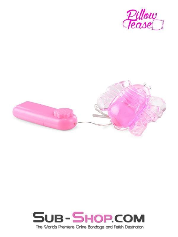 MEGA Deal 3454M      Happy Little Butterfly Strap-In Vibrating Mini-Dildo with Fluttering Wings - LAST CHANCE - Final Closeout!