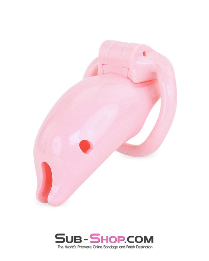 MEGA Deal 3733M      Bottled Up Sissy Pink High Security Male Chastity Tease and Torment Device - LAST CHANCE - Final Closeout!