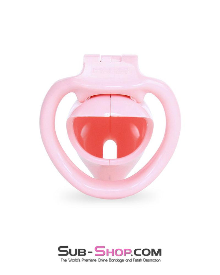 MEGA Deal 3733M      Bottled Up Sissy Pink High Security Male Chastity Tease and Torment Device - LAST CHANCE - Final Closeout!