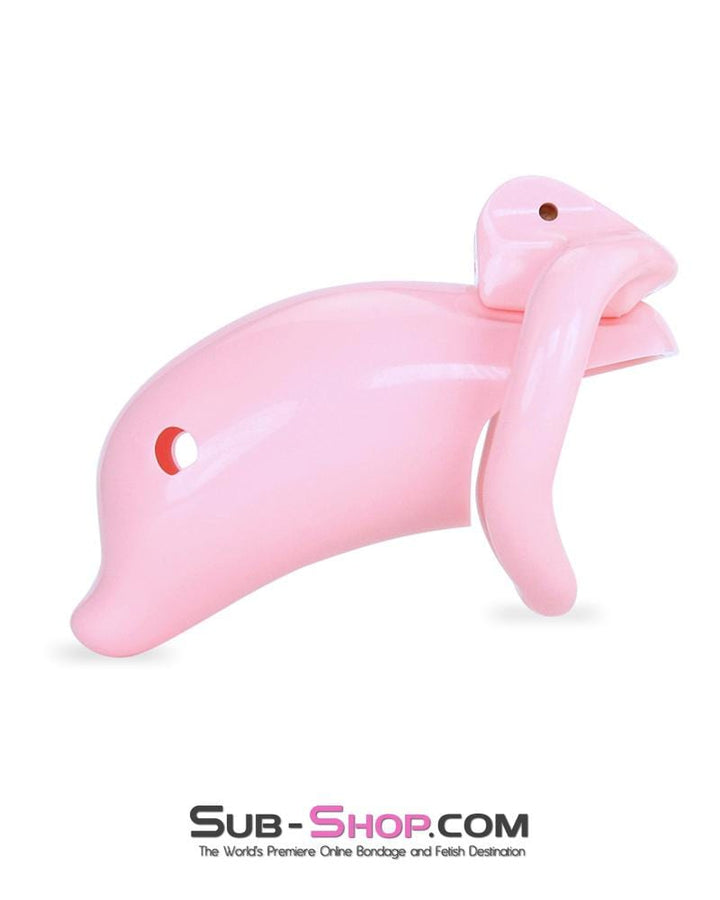 MEGA Deal 3733M      Bottled Up Sissy Pink High Security Male Chastity Tease and Torment Device - LAST CHANCE - Final Closeout!