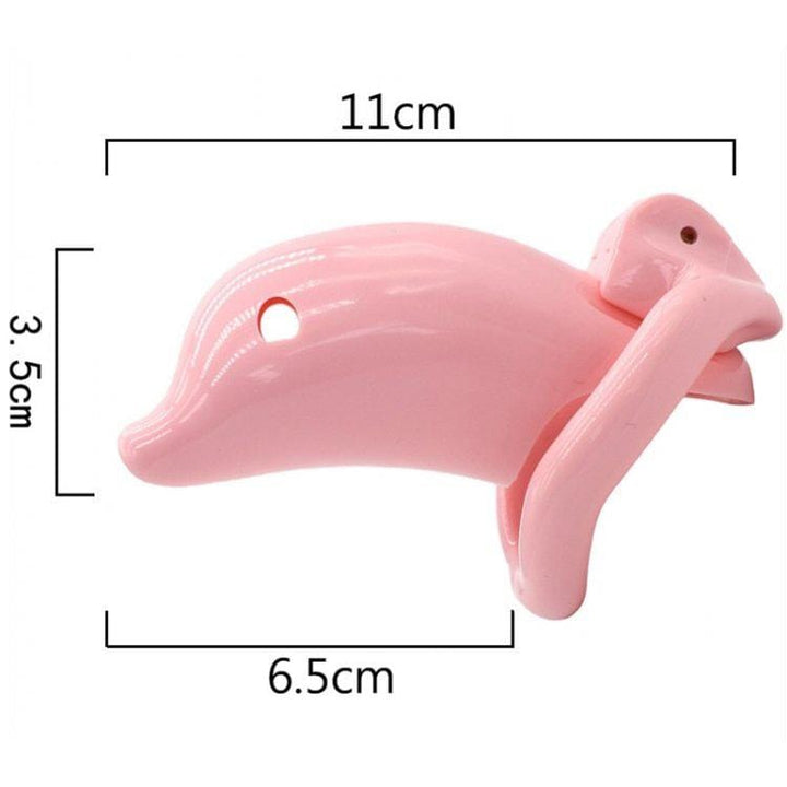 MEGA Deal 3733M      Bottled Up Sissy Pink High Security Male Chastity Tease and Torment Device - LAST CHANCE - Final Closeout!