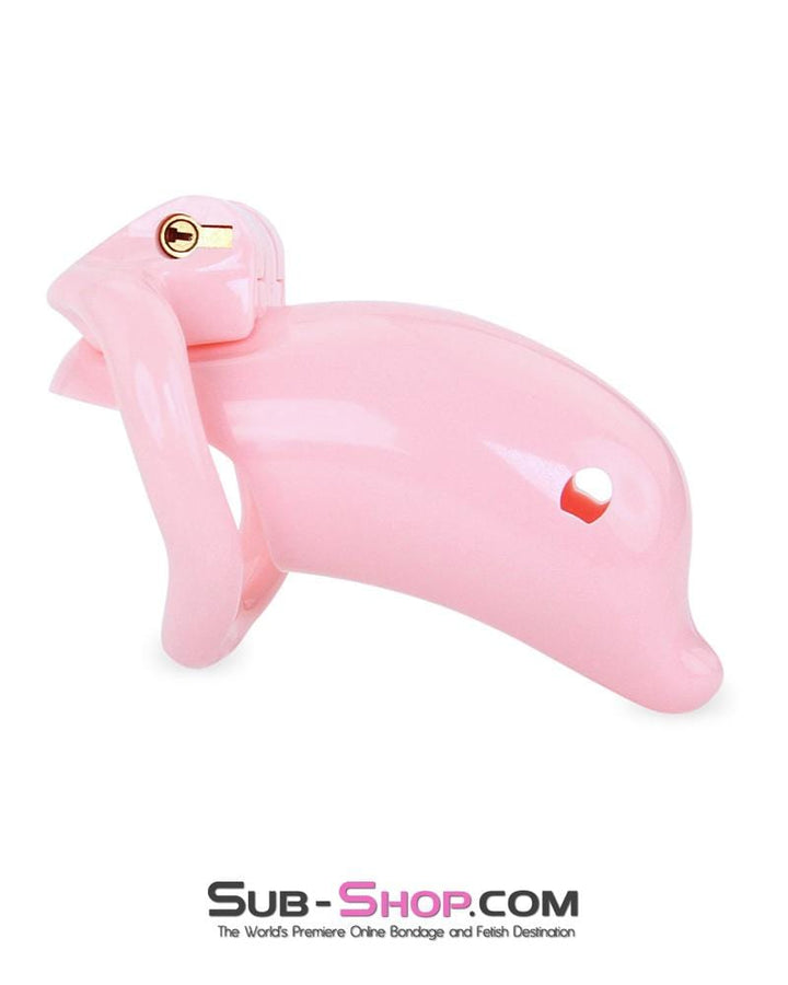 MEGA Deal 3733M      Bottled Up Sissy Pink High Security Male Chastity Tease and Torment Device - LAST CHANCE - Final Closeout!