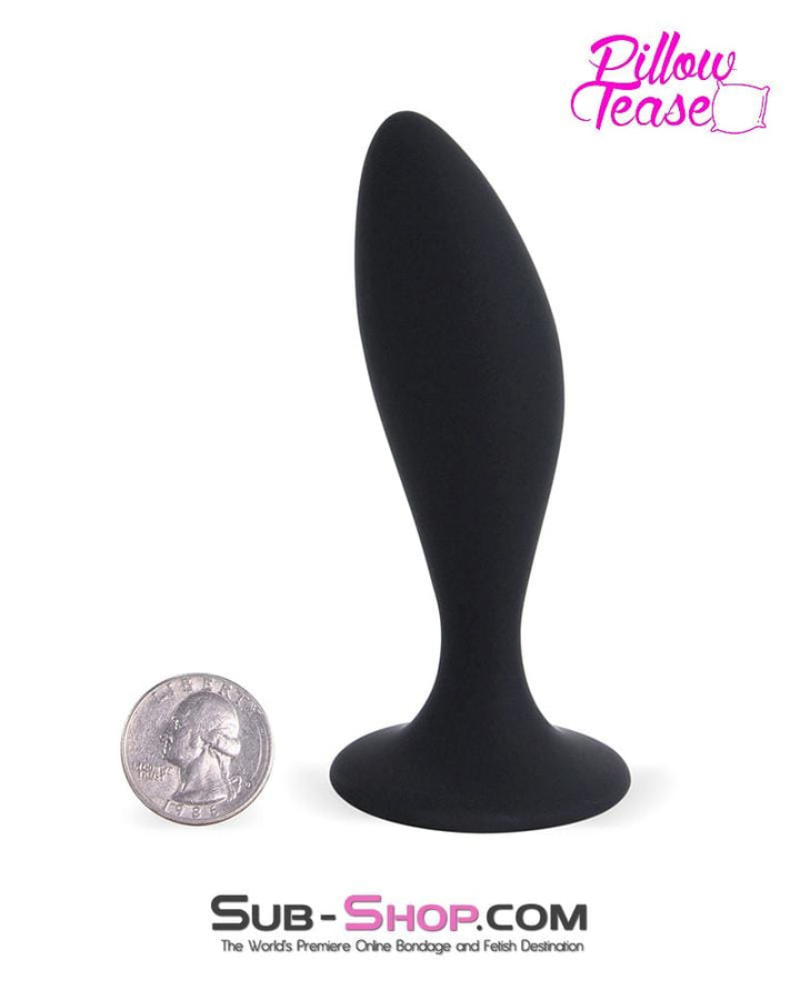 MEGA Deal 4774M      Booty Call Medium Silicone Butt Plug - LAST CHANCE - Final Closeout!