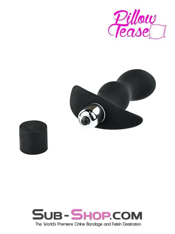 MEGA Deal 6947M      Vibrating Black Silicone Prostate Pleaser - LAST CHANCE - Final Closeout!