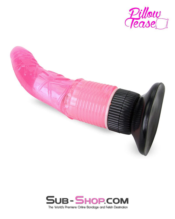 MEGA Deal 7223M      Suction Cup Base Vibrating Jelly Dildo - LAST CHANCE - Final Closeout!