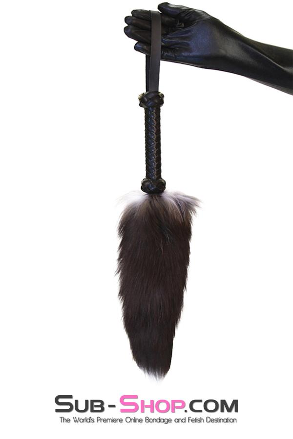 MEGA Deal 9035DL      Tickle Me Pink 19” Fox Tail Bondage Tickler Sensation Wand - LAST CHANCE - Final Closeout!