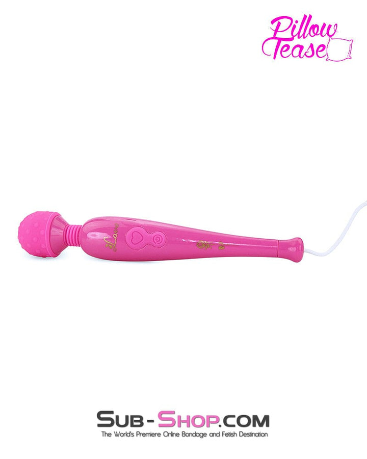 MEGA Deal 9096M      Pink Vibrating Massaging Wand with USB Cord - LAST CHANCE - Final Closeout!