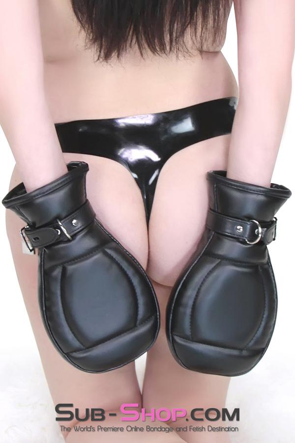 Mitten 8757HS      Padded Locking Slave Mittens