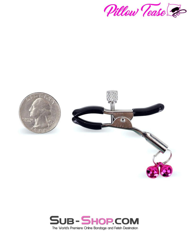 Nipple Clamp 0383M      Little Bells Adjustable Rubber Tipped Nipple Clamps