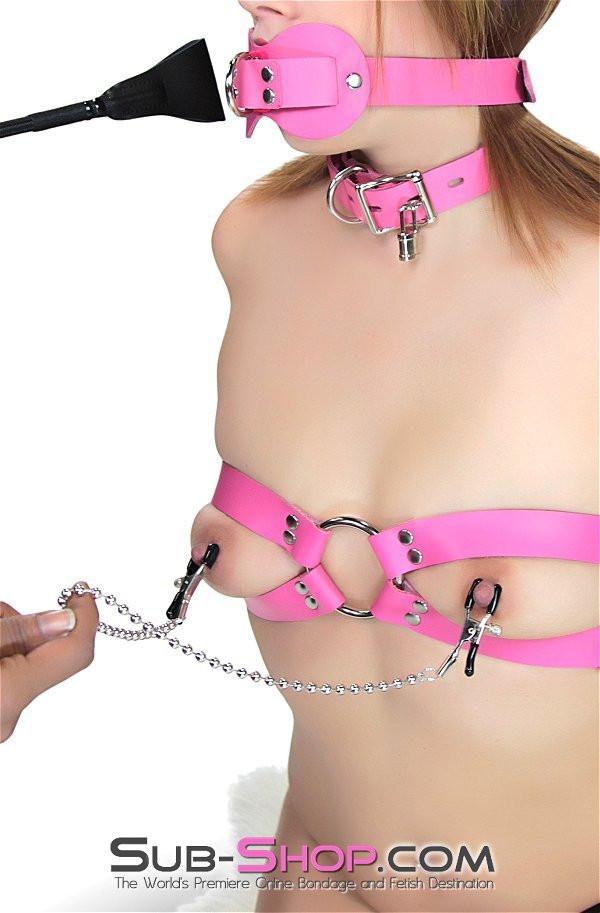 Nipple Clamp 1678DL      Pinch Me Wicked Style Rubber Coated Adjustable Nipple Clamps