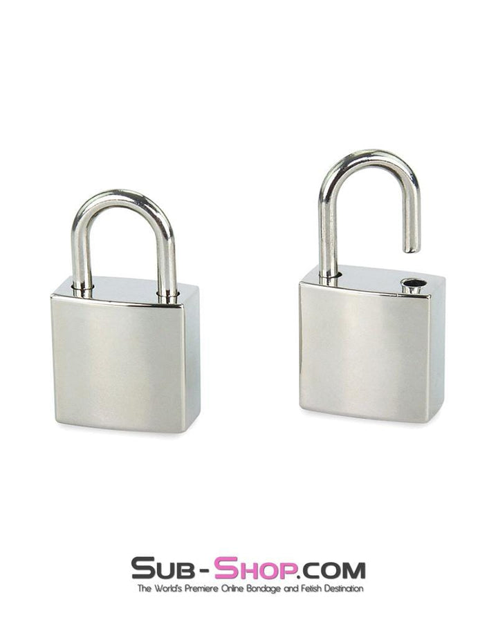 Padlock 0796AE      Sub-Shop Chrome Bondage Gear Padlock