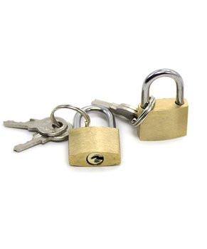 Padlock 8983DL      Brass Bondage Gear Padlock