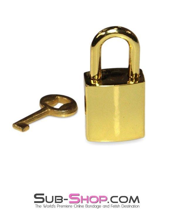 Padlock 9734K      Gold Series Bondage Gear Padlock