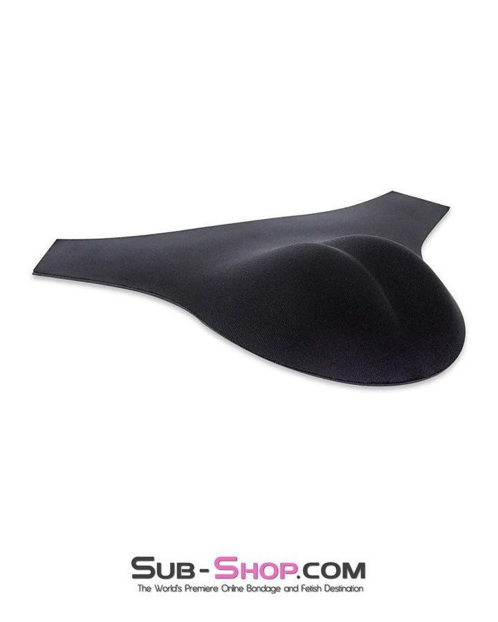 Pantyhose 8825AE      Sissy Slave Pussy Black Padded Fake Vagina Panty Insert
