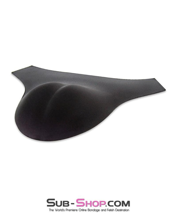 Pantyhose 8825AE      Sissy Slave Pussy Black Padded Fake Vagina Panty Insert
