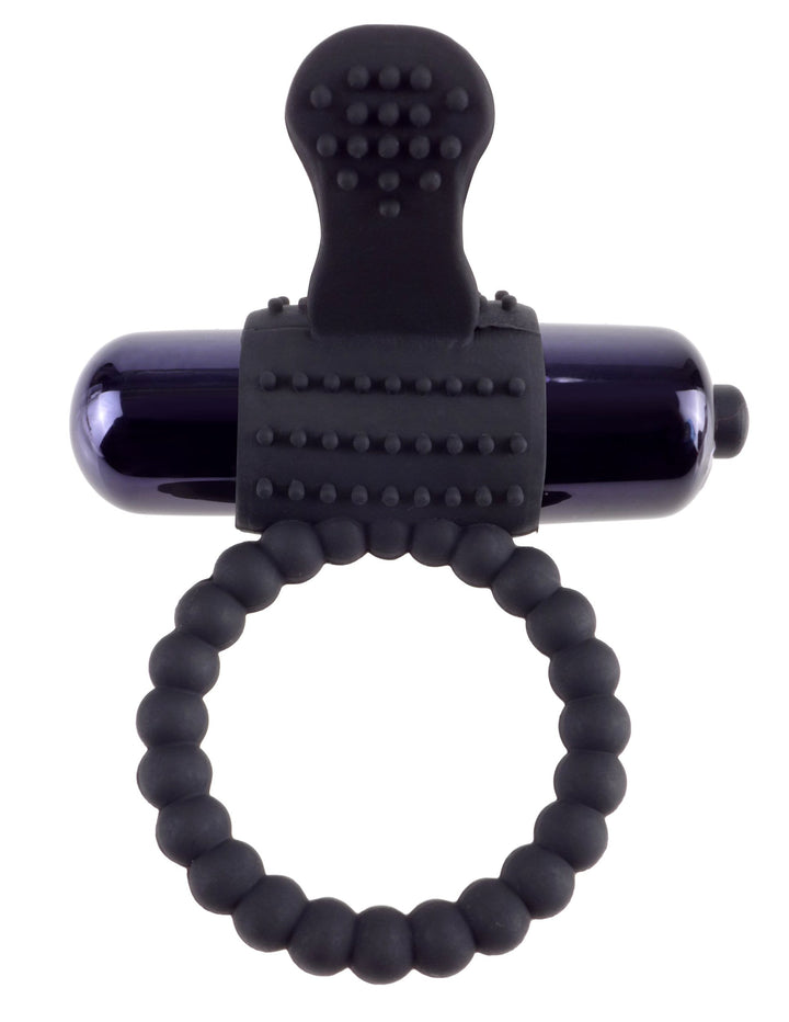 3417P      Fantasy C-Ringz Vibrating Silicone Super Ring, Black - LAST CHANCE - Final Closeout! MEGA Deal   , Sub-Shop.com Bondage and Fetish Superstore