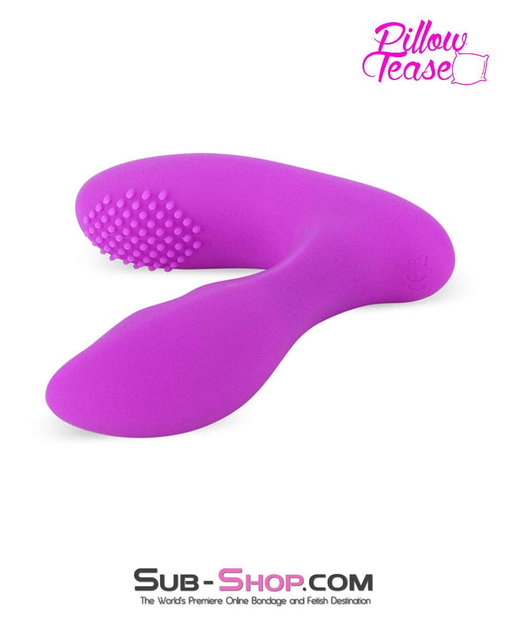 Prostate Stimulator 0443M     Dual Motor Rechargeable Silicone Prostate Massager