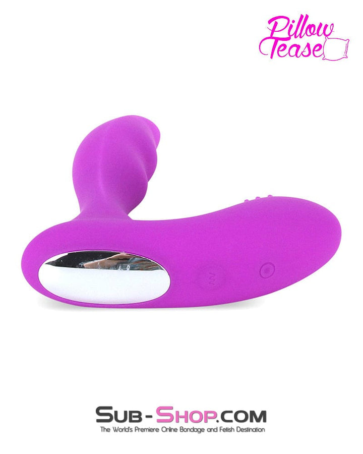 Prostate Stimulator 0443M     Dual Motor Rechargeable Silicone Prostate Massager