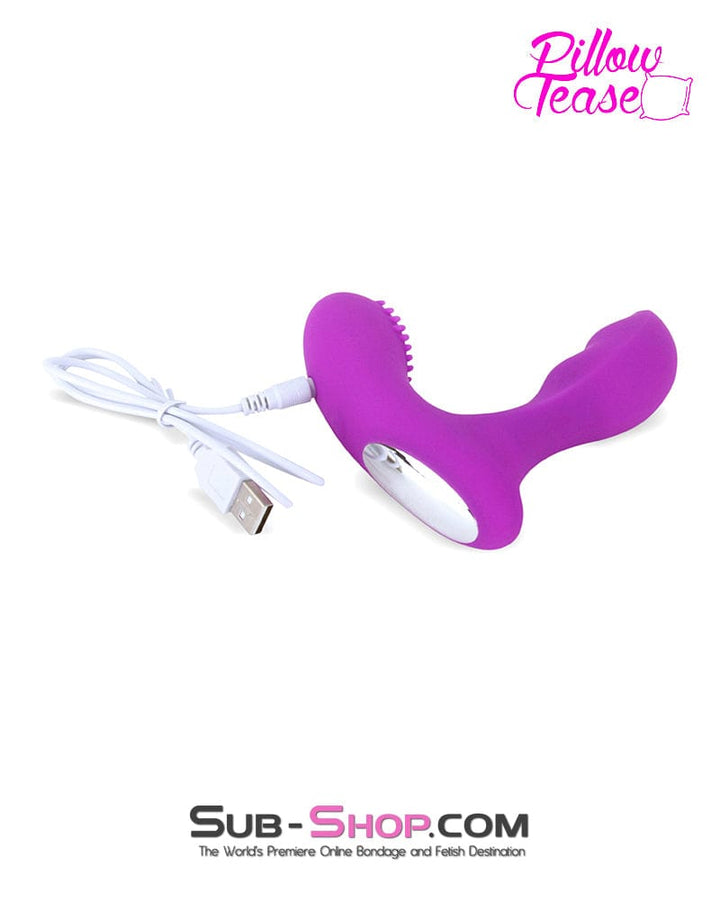 Prostate Stimulator 0443M     Dual Motor Rechargeable Silicone Prostate Massager