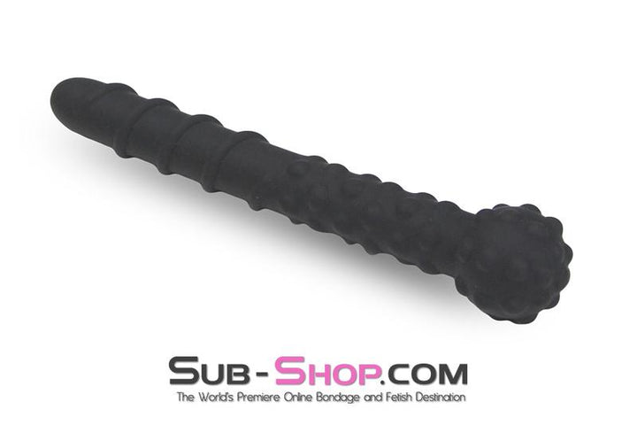 Prostate Stimulator 1776A      Bumps and Twists Double Ended Dildo