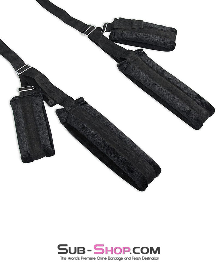 Sex Swing 7915DL      Flying Fuck Over the Door Padded Furry Sex Harness