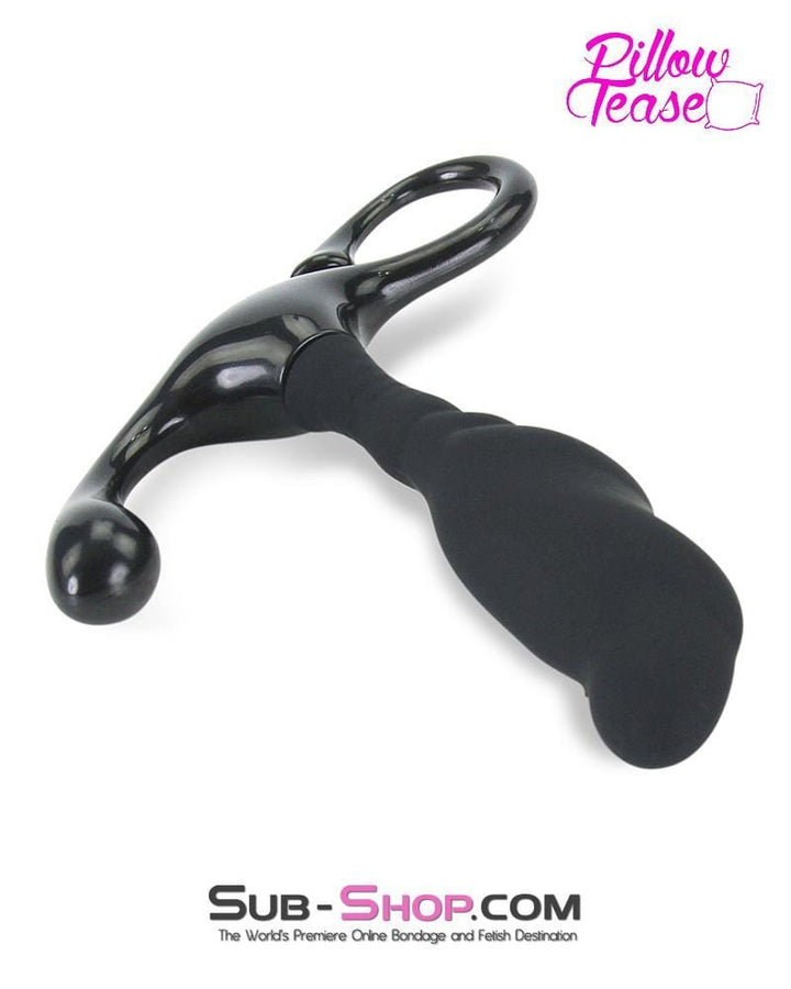 Sissy 0422E-SIS      Sissy Bitch Black Silicone Prostate Massager