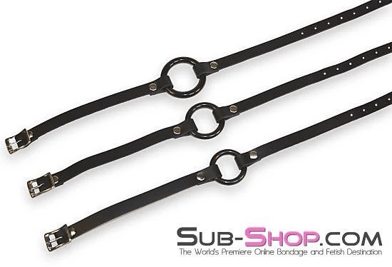 Sissy 1442A-L-SIS      Pretty Sissy Hussy Smooth Plastic Ring Gag, Large Mistress Sessions Ring