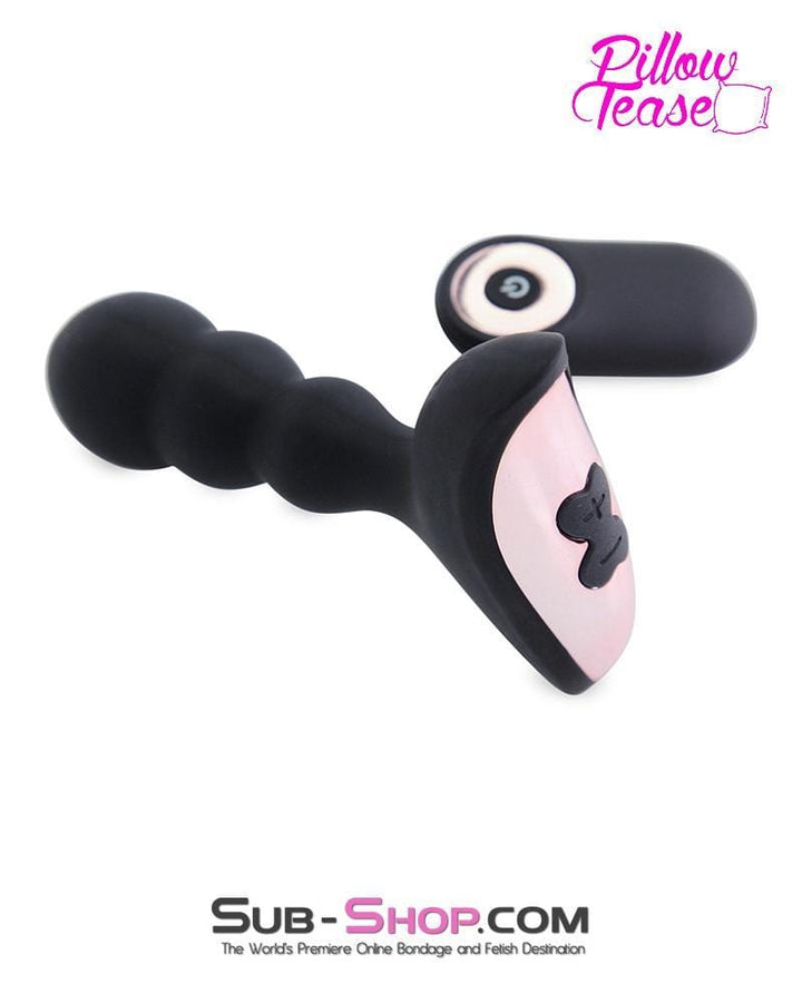 Sissy 1594M-SIS      Sissy Maid Rechargeable Remote Control 10 Function Waterproof Vibrating Wireless Silicone Anal Plug
