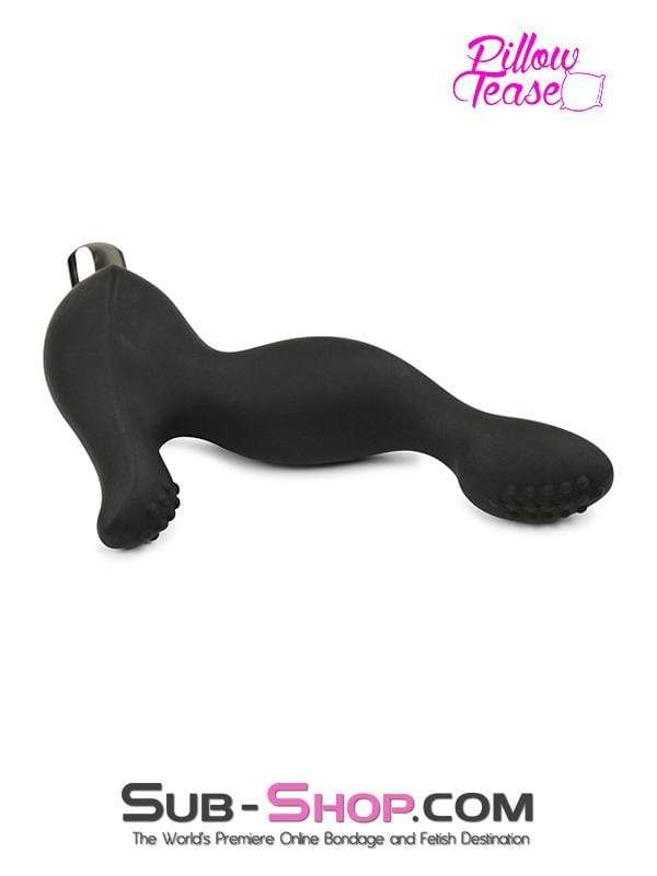Sissy 1712M-SIS      Sissy Bitch Boi Prostate & Perineum Vibrating Silicone Dual Point Anal Massager